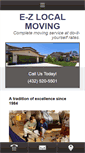 Mobile Screenshot of ezlocalmovers.com